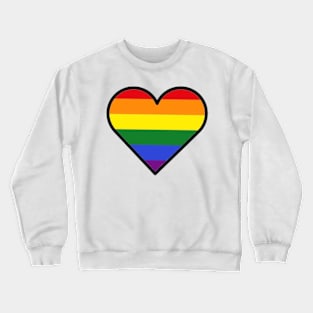 pride heart Crewneck Sweatshirt